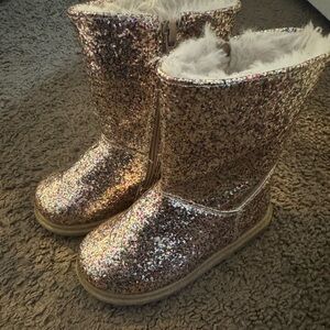 Sparkly Glitter Boots